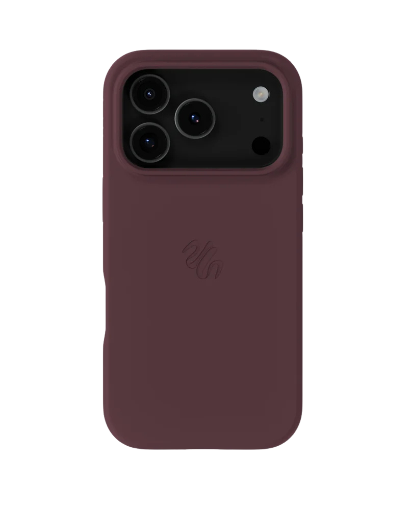 Silicone MagSafe Compatible cover - Bordeaux